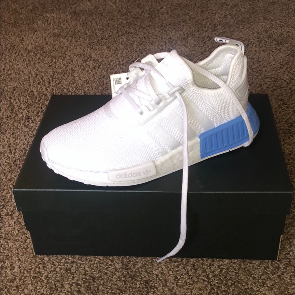 White Addidas nmd NWT